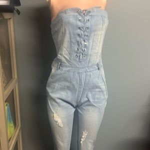 Blue Jean Women Halter